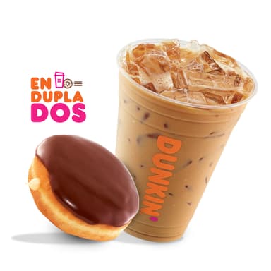 Enduplado Iced Latte + Donut