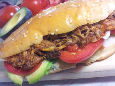 Torta Especial Lomo Adobado Especial