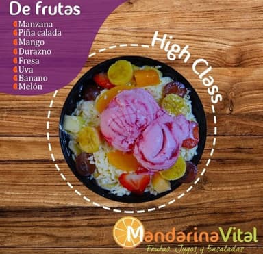 Combo: 2 Ensaladas High Class Con Helado