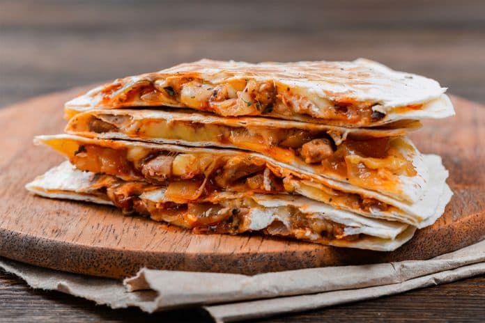 Quesadilla de guiso