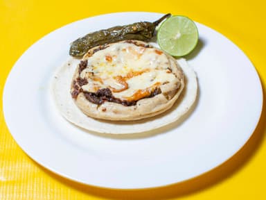 Gordita con Asiento y Queso