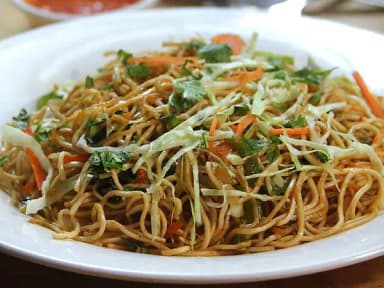 Chop Mien Verduras Tallarines Chinos