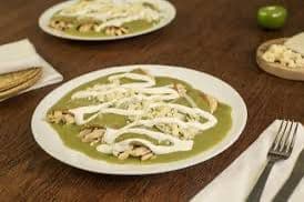 Enchiladas Verdes