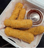 DEDOS DE QUESO +PAPAS