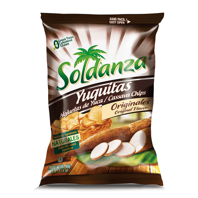 Soldanza Yuquitas Cebolla Bolsa 45 g