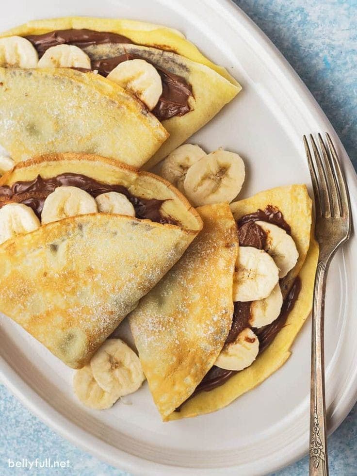 Crepa Frutal Base de Plátano