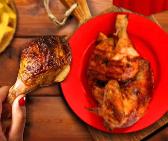 1/8 De Pollo a la Brasa
