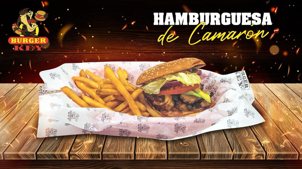 Hamburguesa de Camarón
