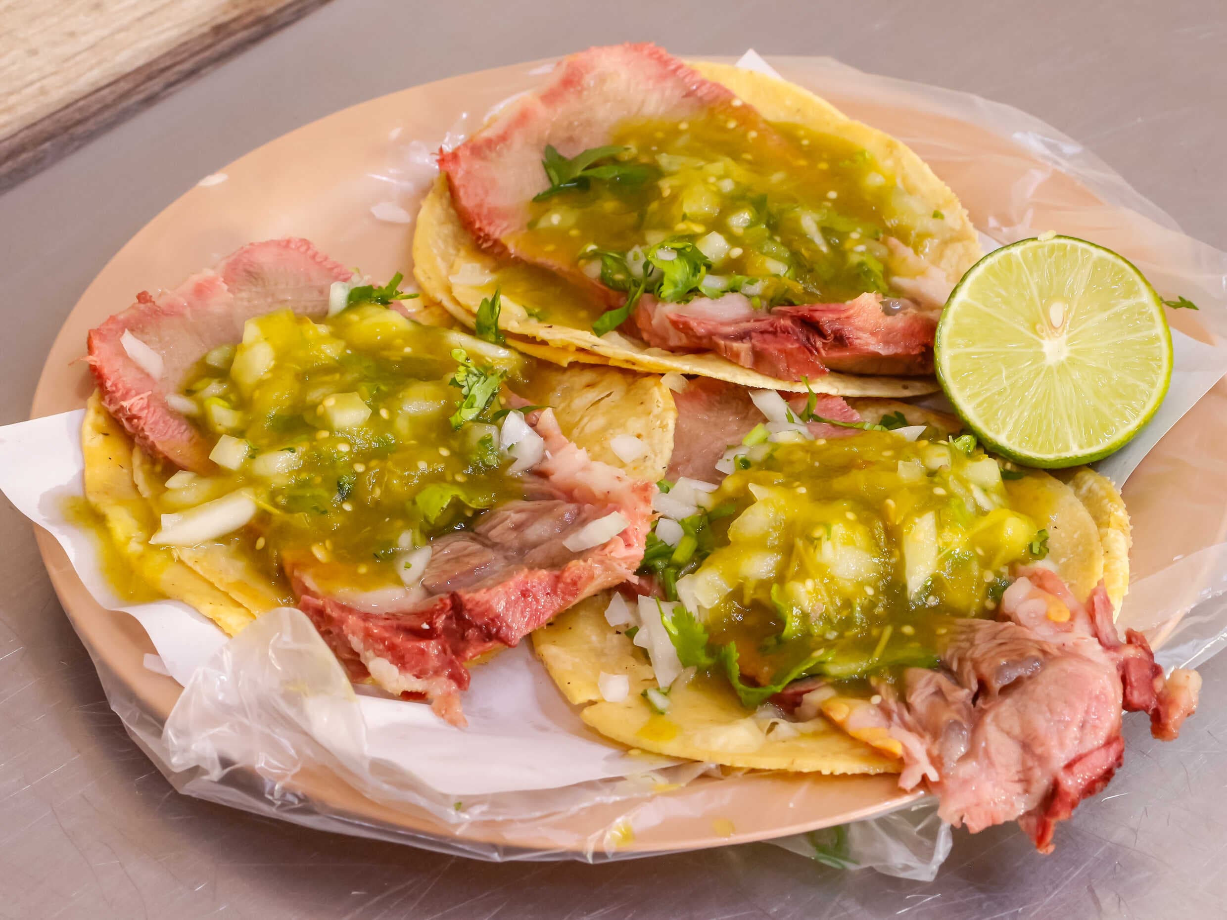Tacos de Lengua