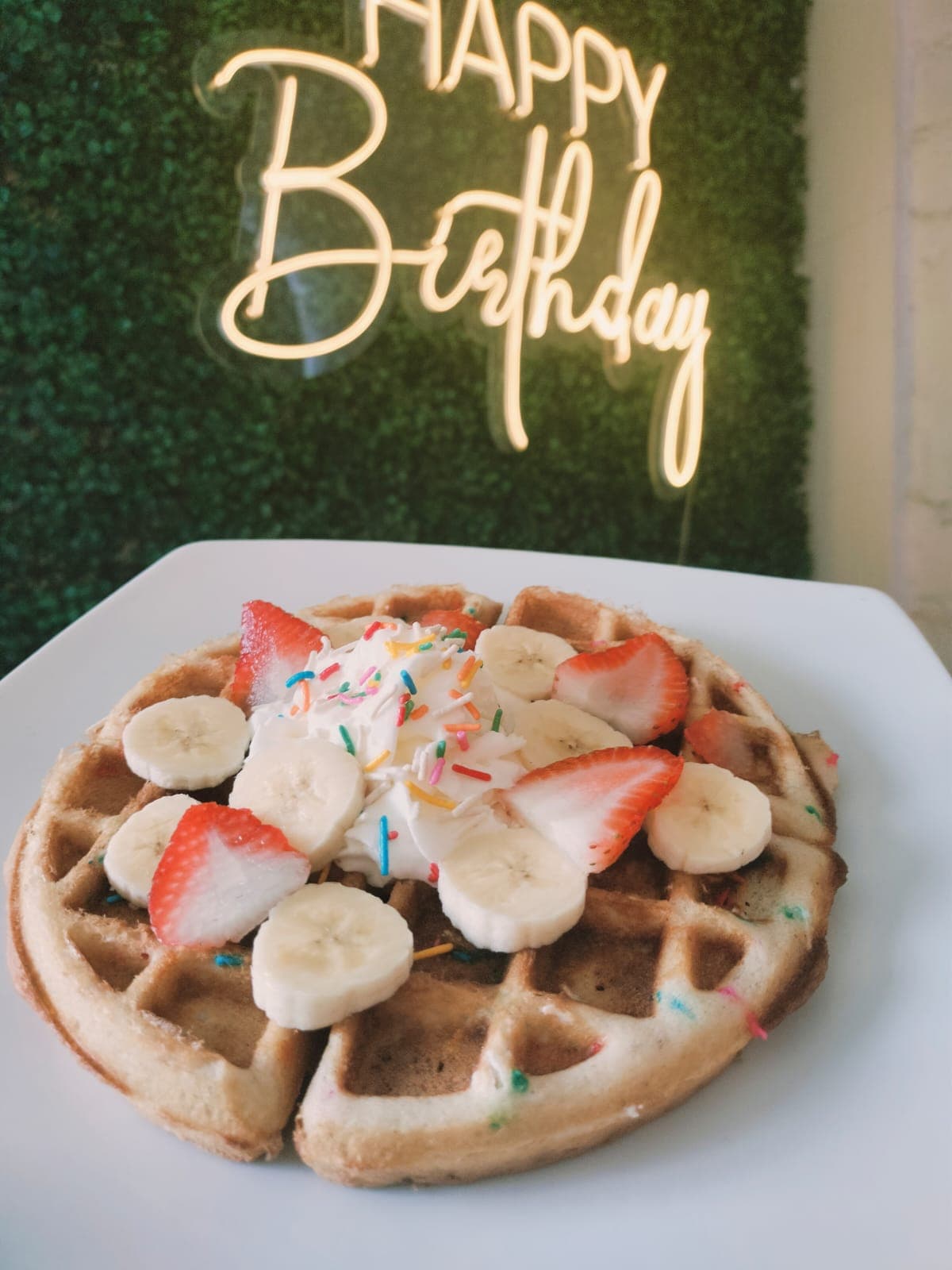 Waffle Arcoiris