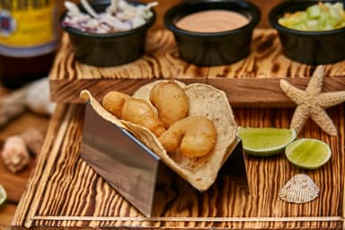 Taco de Camarón Rebozado