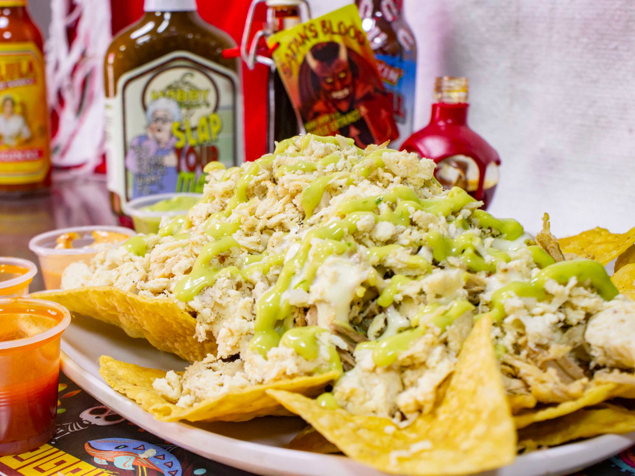 Nachos con Pollo