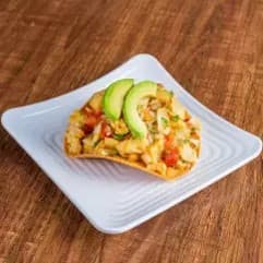 Tostada de Ceviche de Pescado
