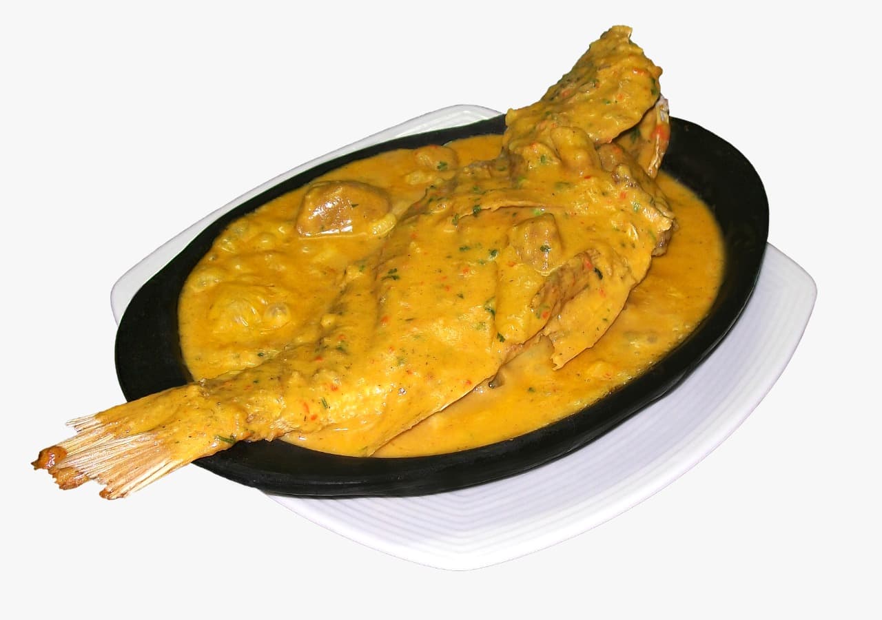 Encocado de Pargo a la Marinera