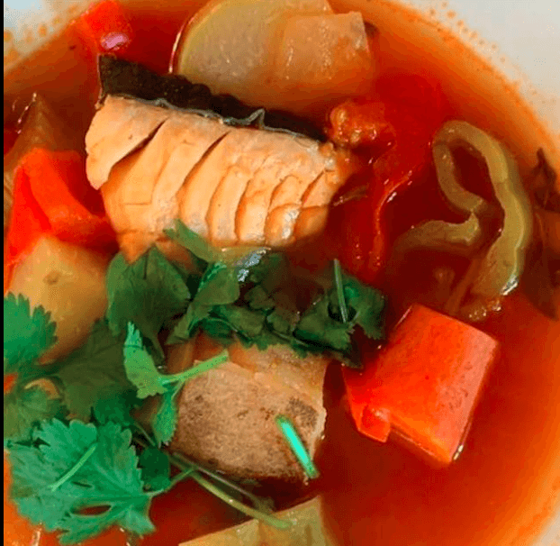 Caldo de pescado litro 🍜
