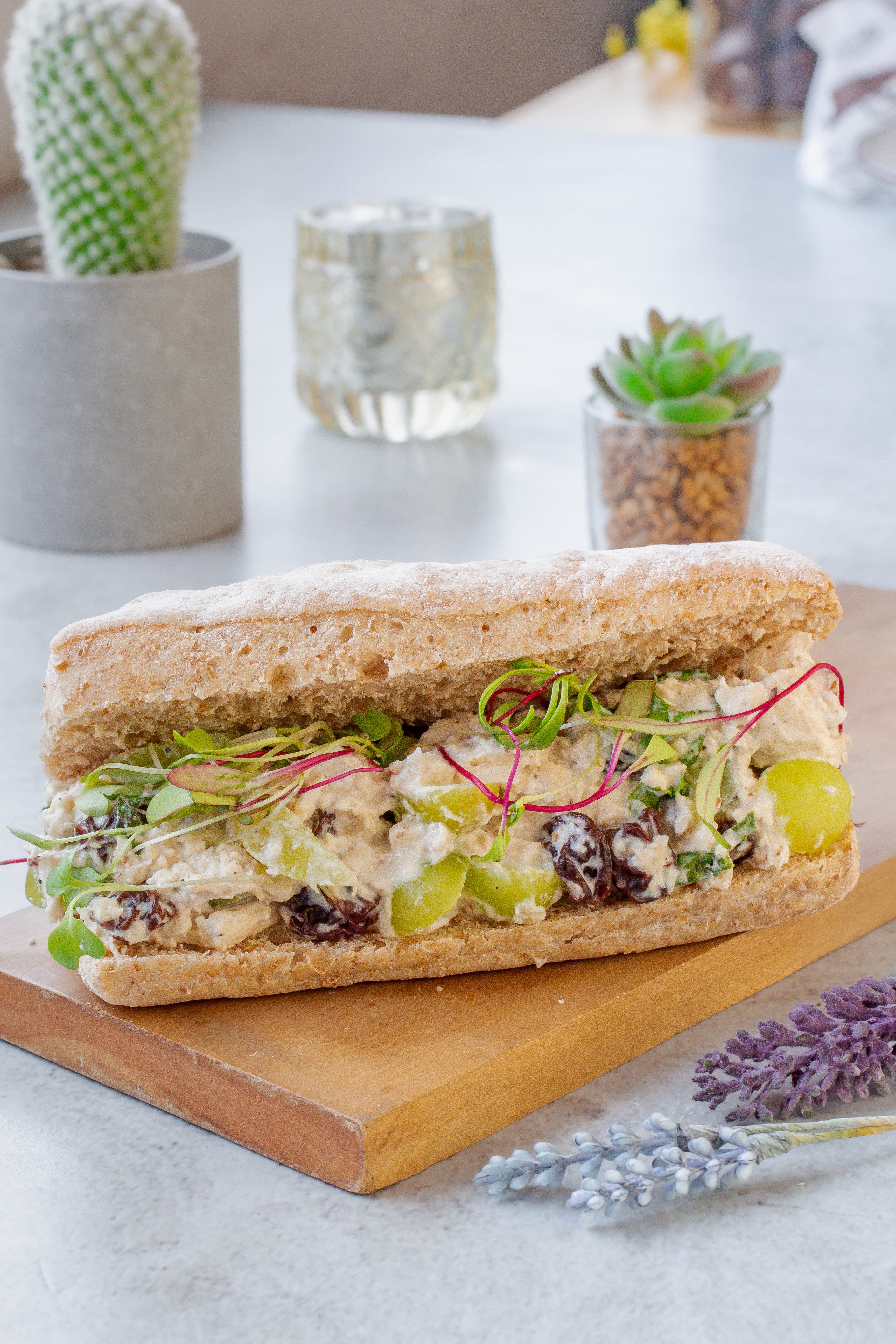 Chicken Salad Sándwich Fit