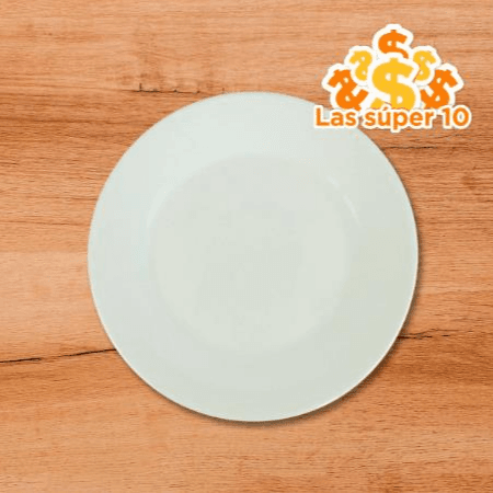 Plato para Postre Inkanto Color Blanco 18 cm