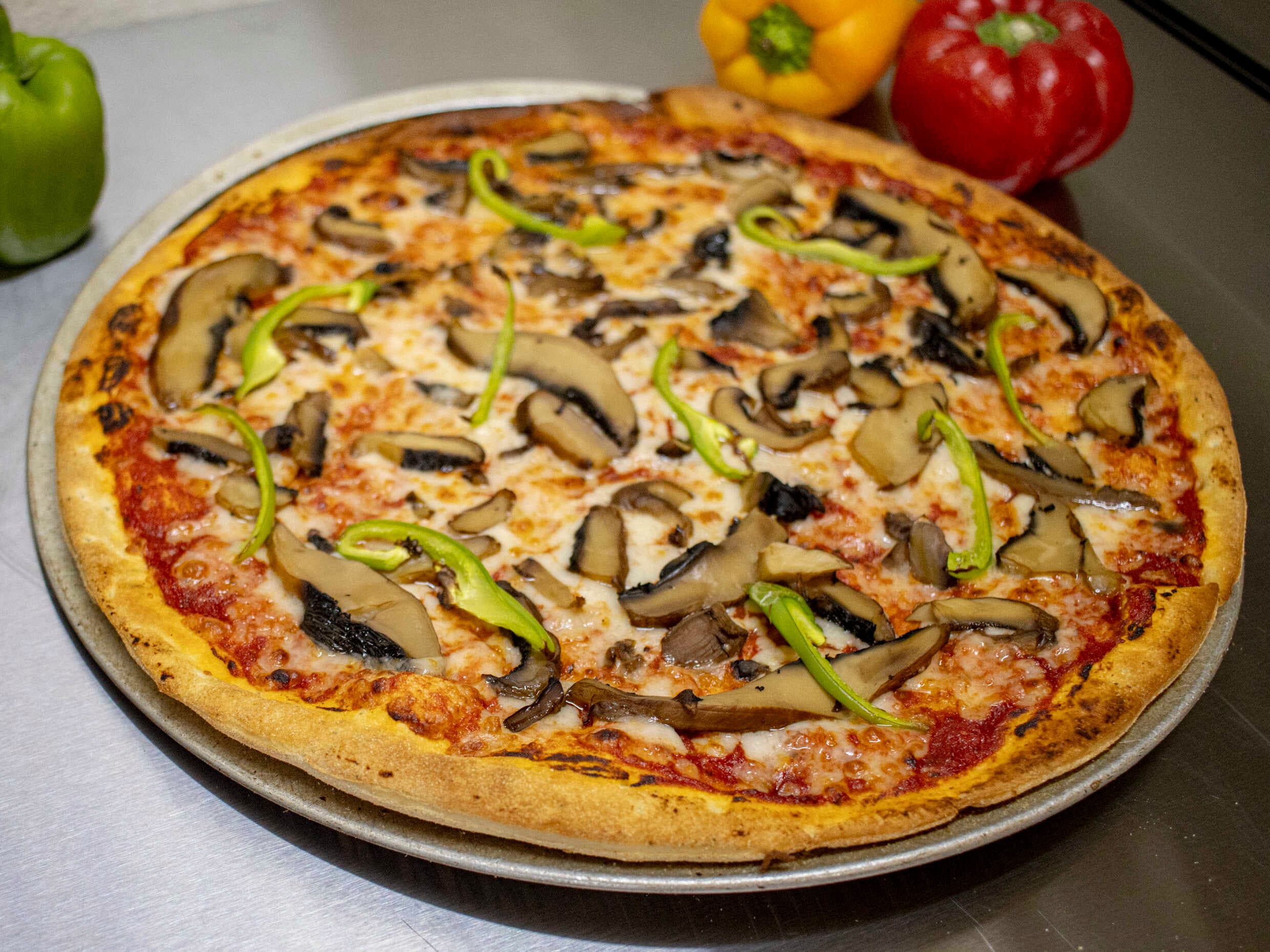 Pizza de Champiñones