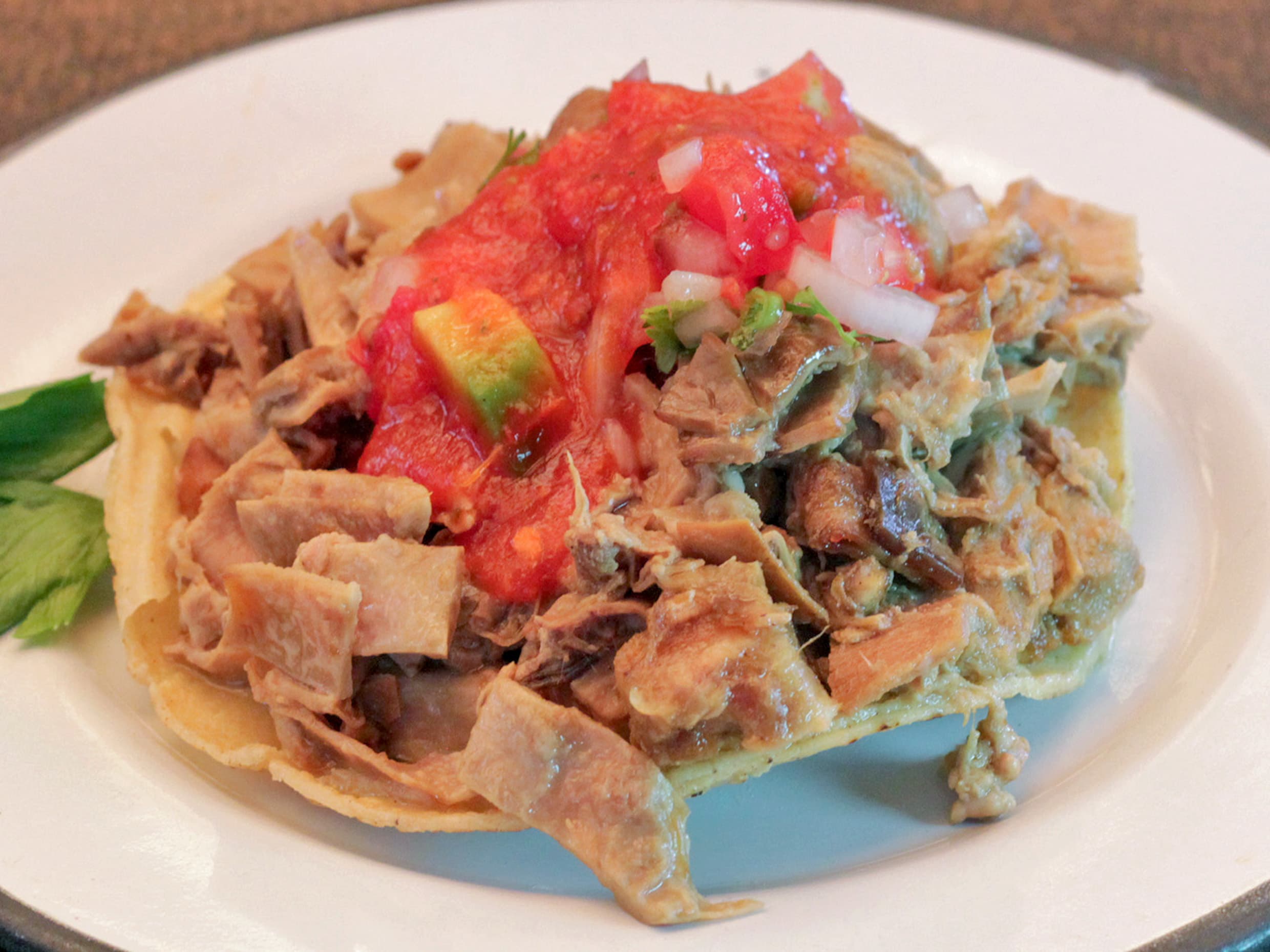 Tostada de Buche