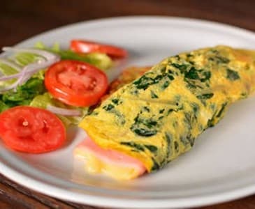 Omelette de Espinacas