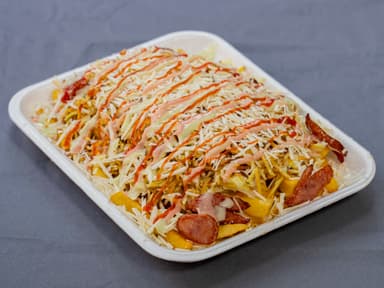 Salchipapas Suiza.