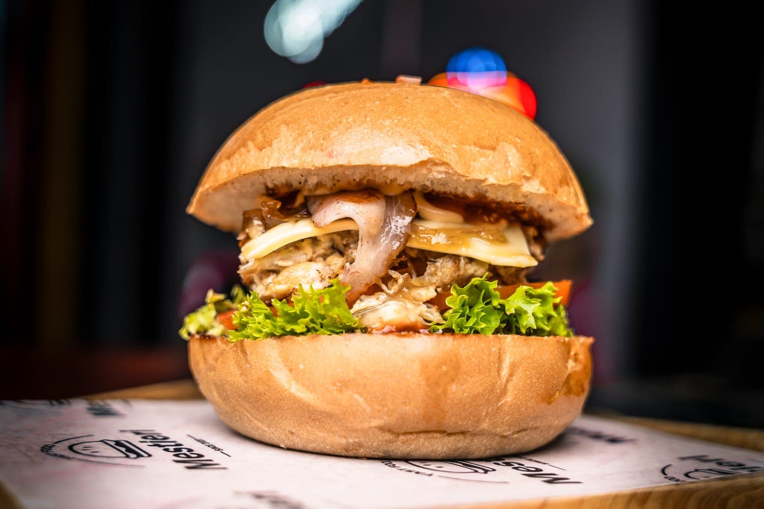 Hamburguesa de Pollo