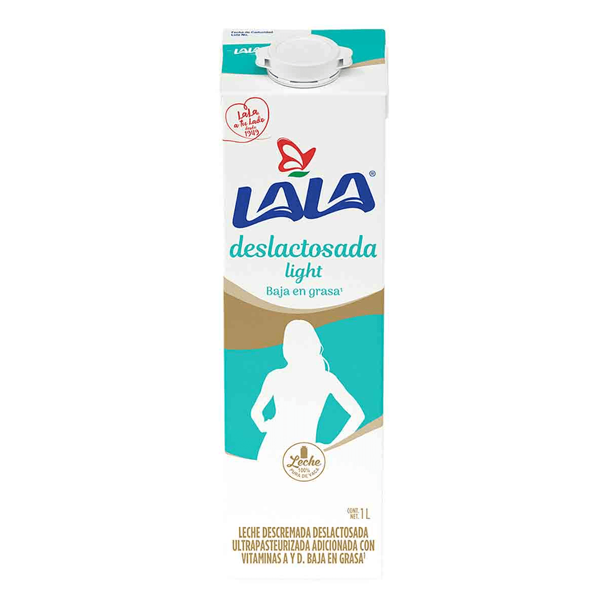 Leche Lala Deslactosada Light UHT 1 L
