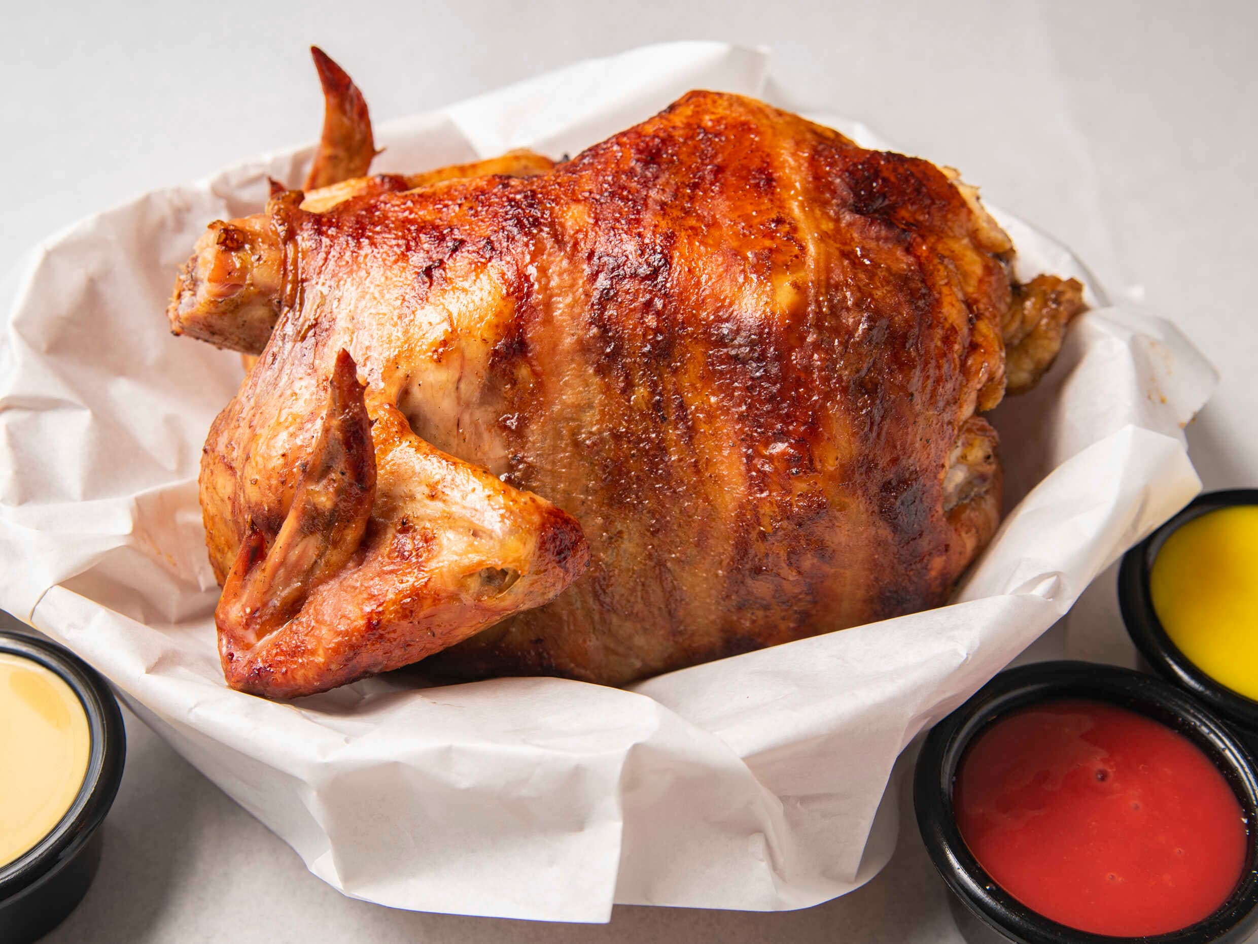 Pollo Entero Solo+Cremas.