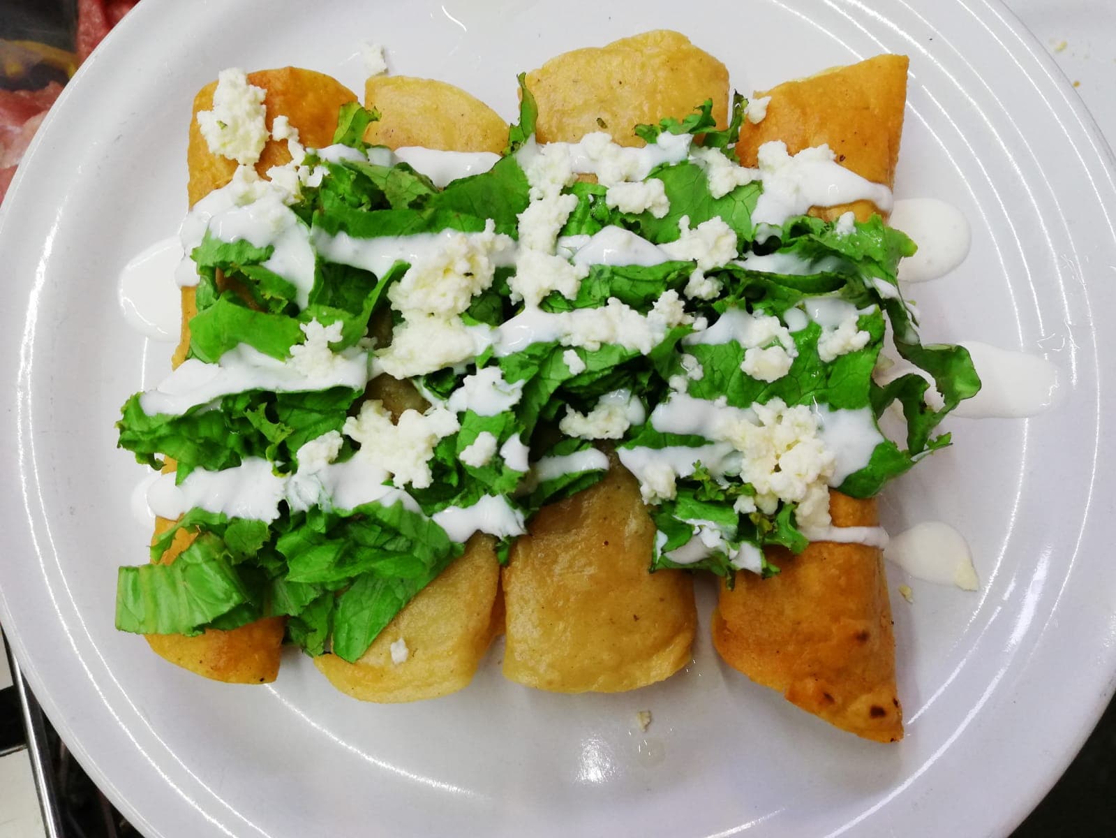 Tacos Dorados de Tinga (4)
