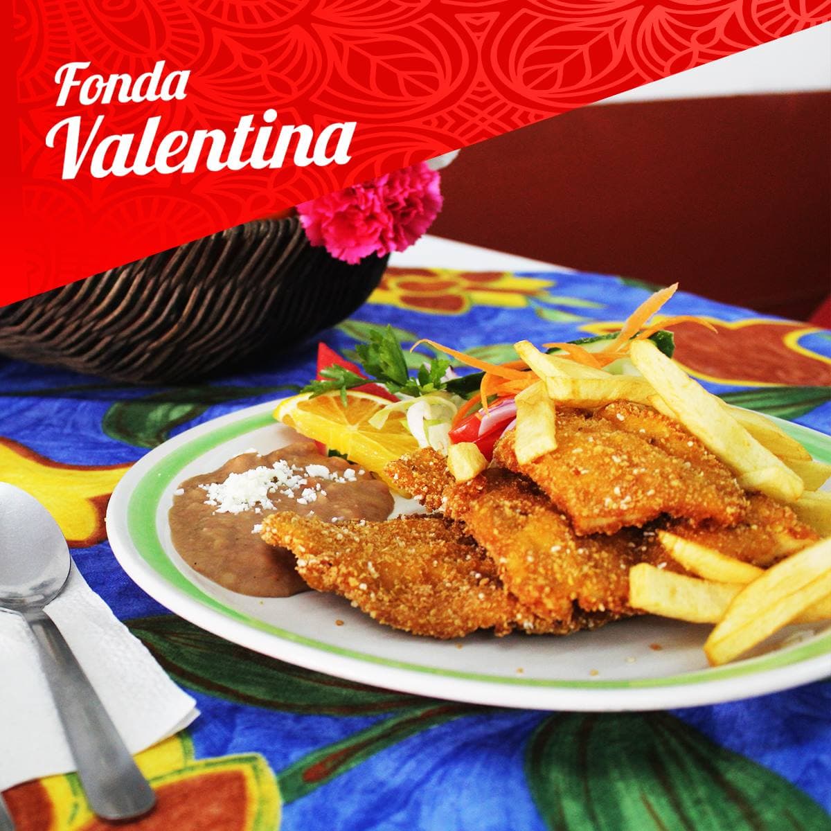 Milanesa de Pollo + Agua del Dia