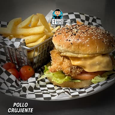 Hamburguesa Pollo Crujiente