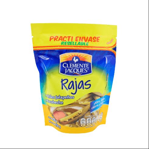 Clemente Jacques Rajas de Chile Jalapeño en Rodajas