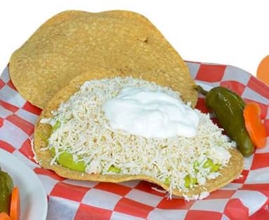 Tostada Junior de Pollo