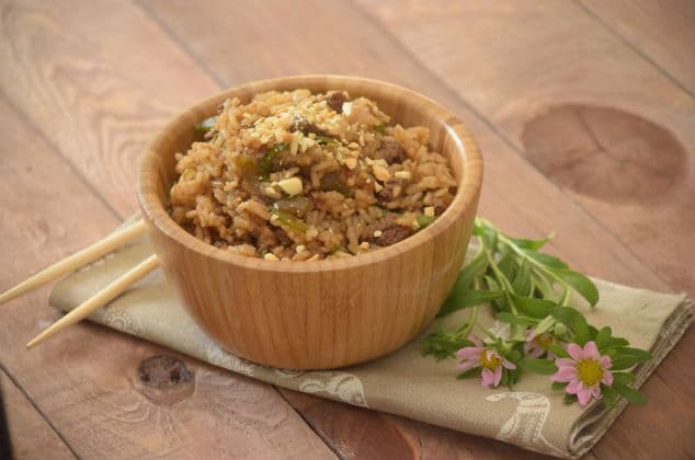 Yakimeshi de Carne Grande