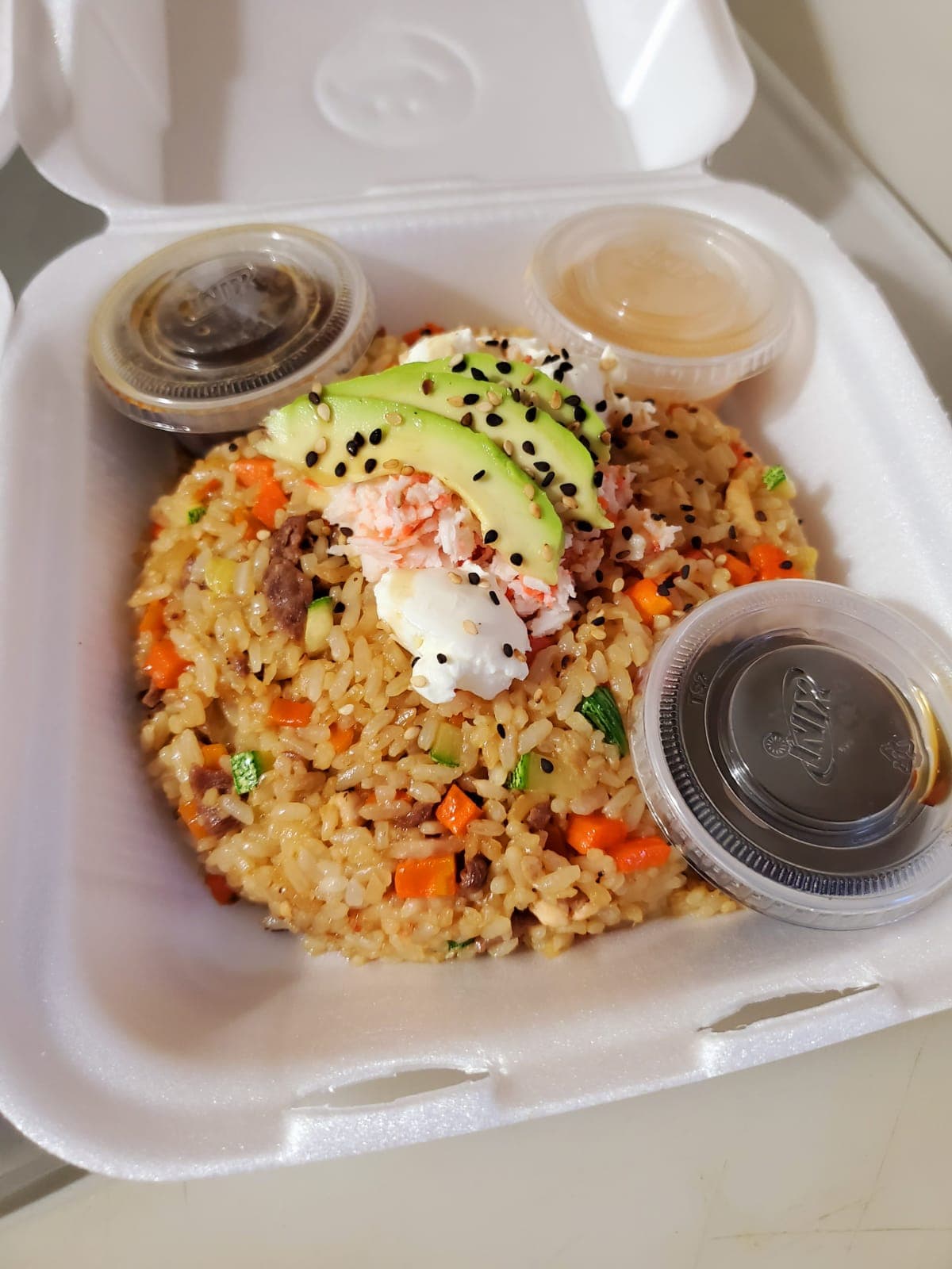 Yakimeshi de Carne