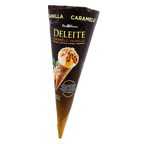 Helado Cono Caramelo Macadamia Deleite 75 g