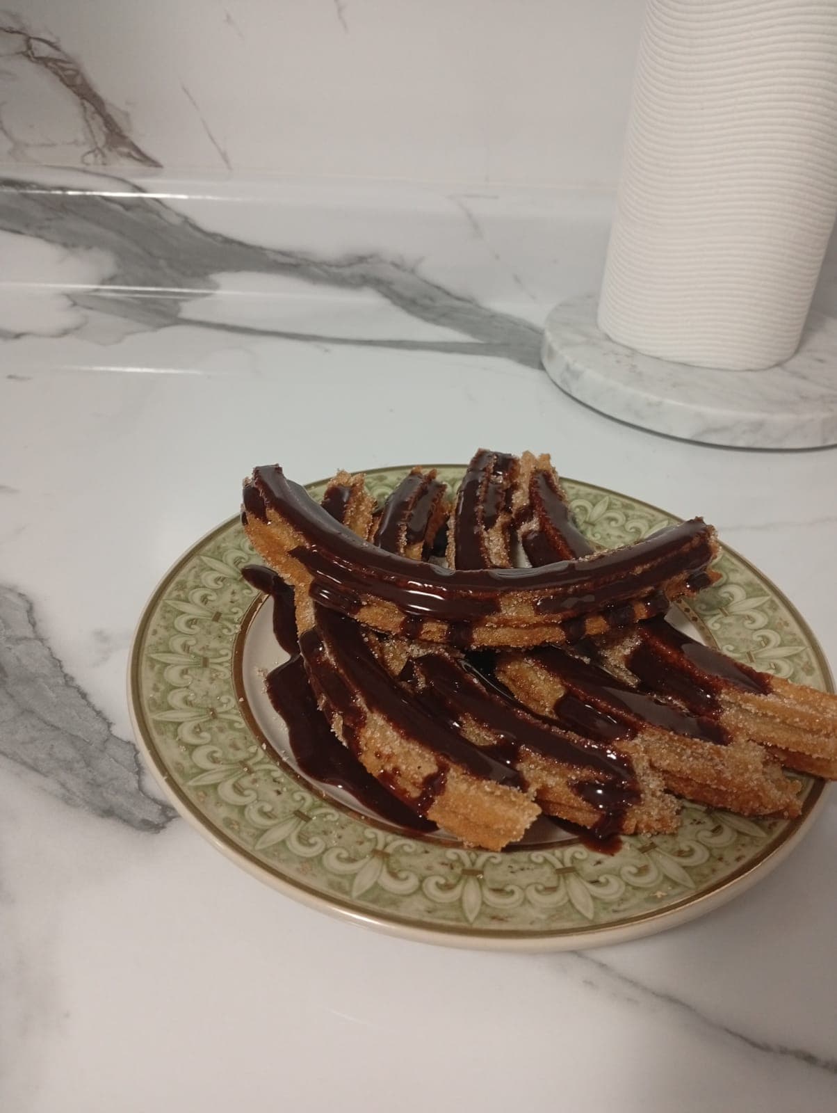 Churros Bañados de Chocolate