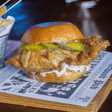 Chiken Tender Burger