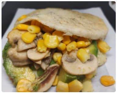 Arepa Vegetariana