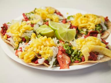 Orden de 5 Tacos al Pastor con Queso
