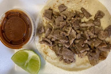 Orden de Tacos de Bisteck (3)