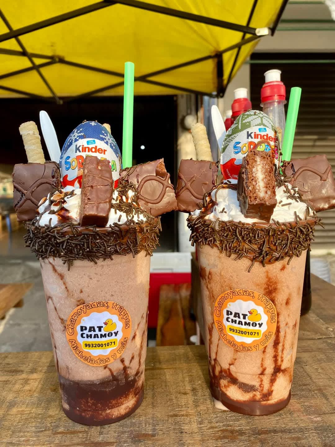 Frappé Kinder Explosión