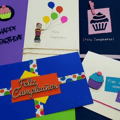 Tarjeta con Mensaje (Chica)