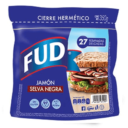 Jamón FUD Selva Negra 350 g