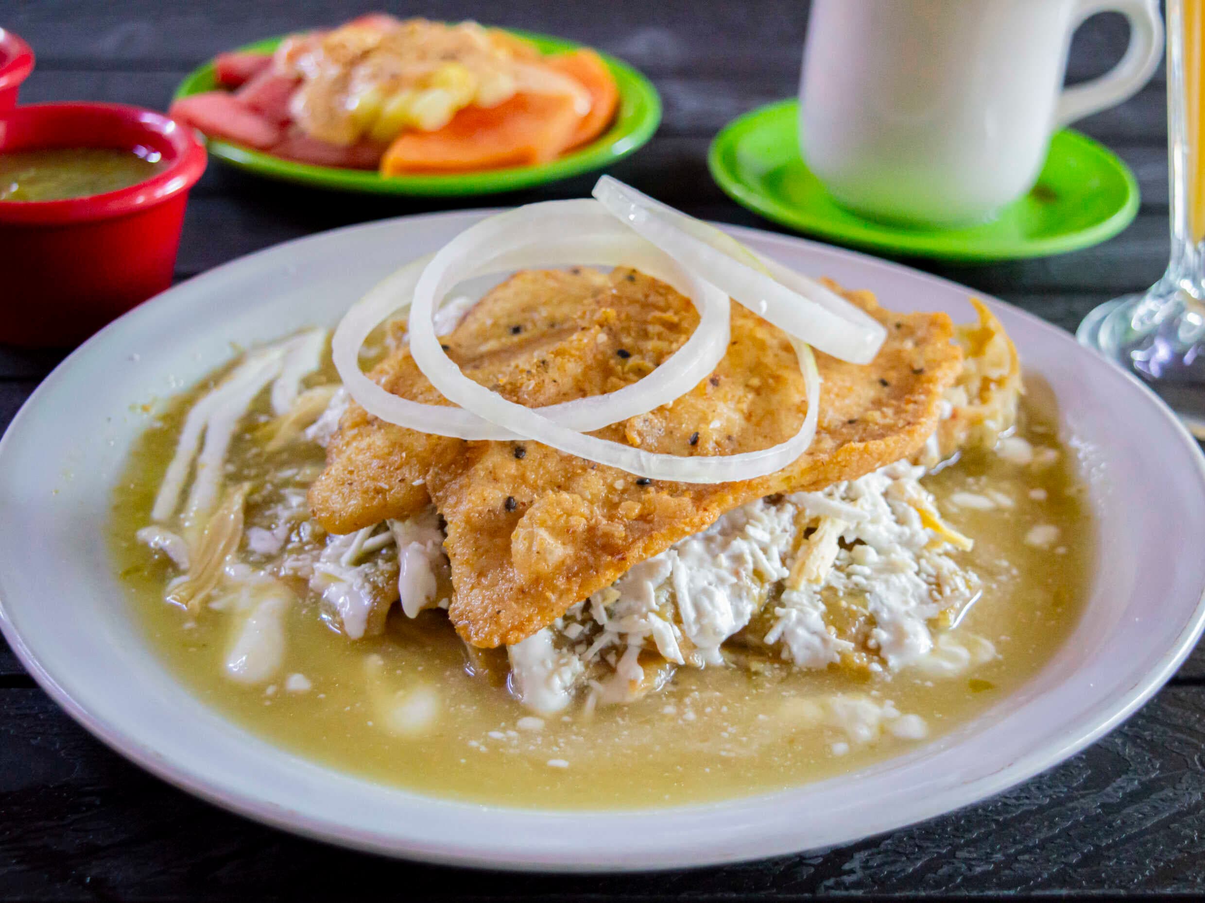 Chilaquiles Verdes o Rojos