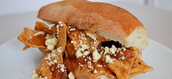 Combo Lonche de Chilaquiles