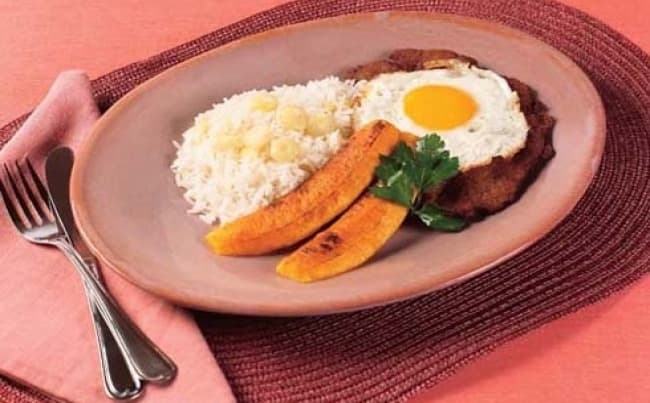 Bistec Apanado a lo Pobre