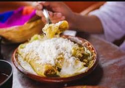 Enchiladas Verdes