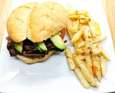 Torta de Arrachera