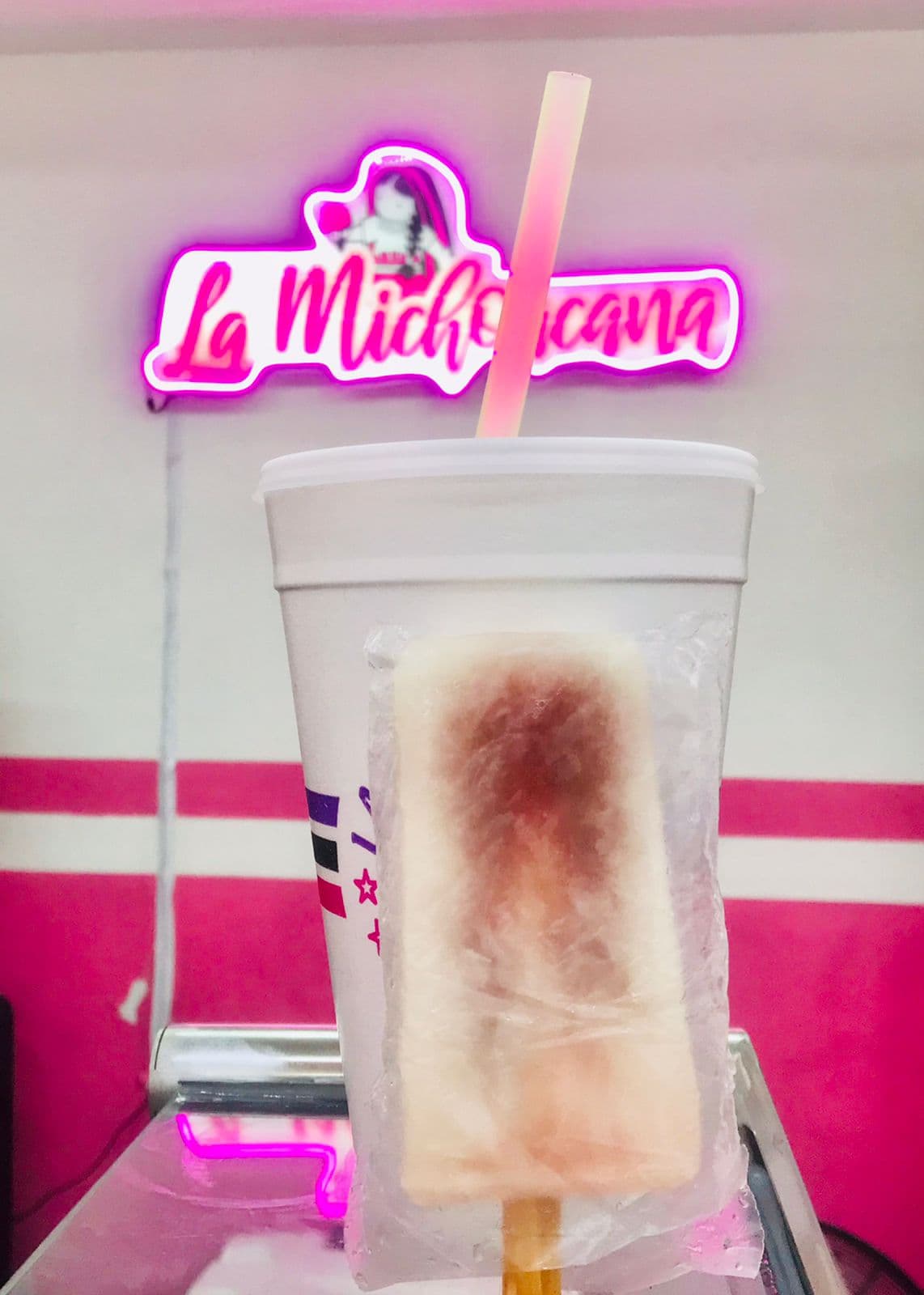 Paleta de Limón con Chamoy